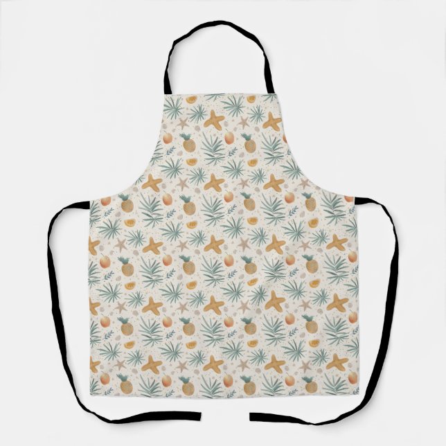 Our Memories Of The Ocean Linger On Apron (Front)