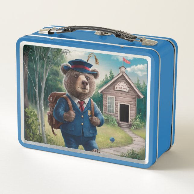  our metal unicorn lunch box (Back)