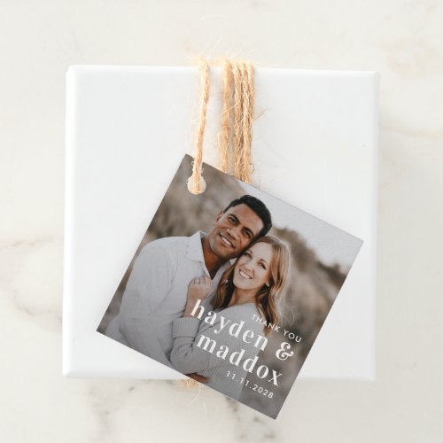 Our Moment Wedding Favor Tags
