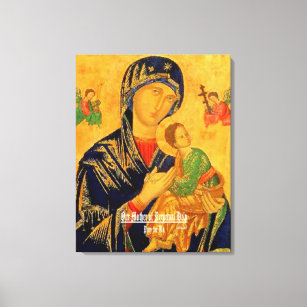 Our Mother of Perpetual Help Canvas Print