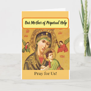 Our Mother of Perpetual Help Card