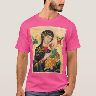 Our Mother Of Perpetual Help Icon Art T-Shirt