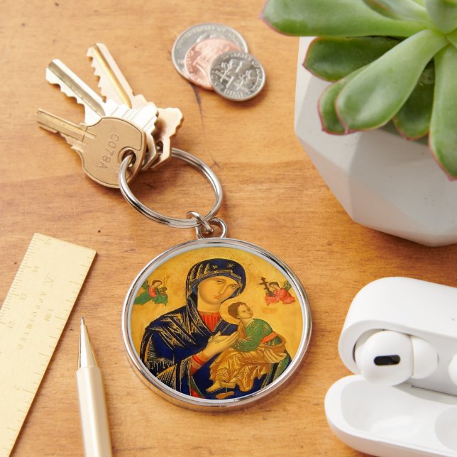 Our Mother of Perpetual Help Keychain (Desk)
