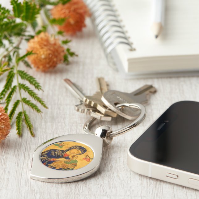 Our Mother of Perpetual Help Keychain (Side)