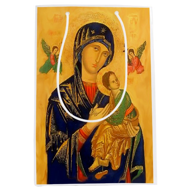 Our Mother of Perpetual Help Medium Gift Bag (Front)