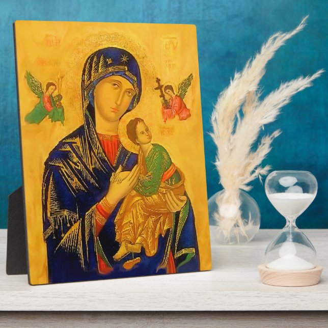 Our Mother of Perpetual Help Plaque (Side)