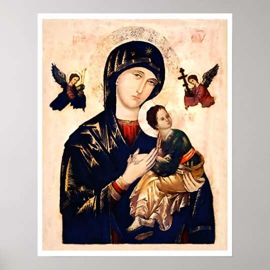 Our Mother of Perpetual Help Poster | Zazzle.com