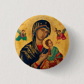 Our Mother of Perpetual Succour Button