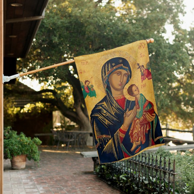Our Mother of Perpetual Succour House Flag (In SItu)