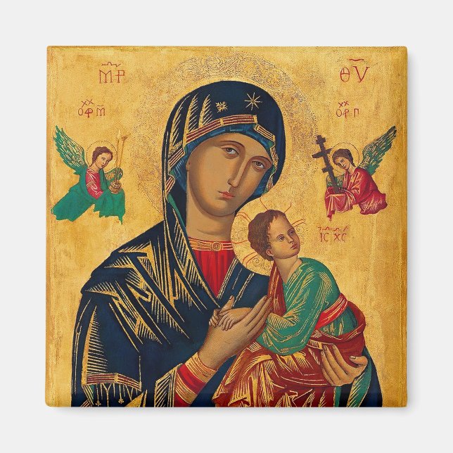 Our Mother of Perpetual Succour Magnet (Front)