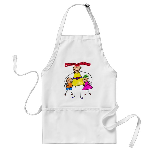 Our Mum Adult Apron (Front)