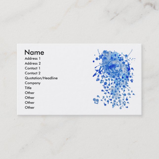 Our_Music Business Card (Front)