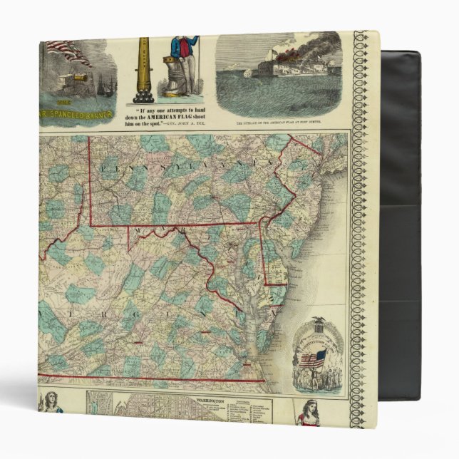 Our Nation's Camp Ground 3 Ring Binder (Front/Inside)