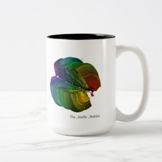 Our Needles Modulate Two-Tone Coffee Mug