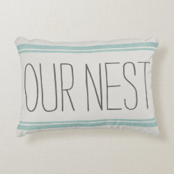 OUR NEST Reversible Accent Pillow
