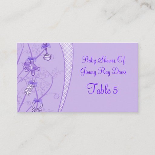 Customizable Our New Addition In Purple Hues Business Card