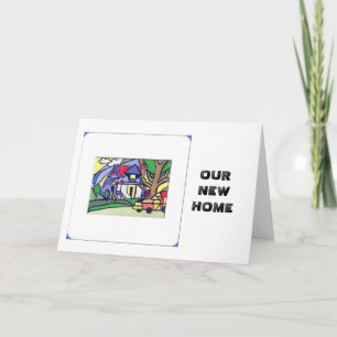 OUR NEW HOME ANNOUNCEMENT