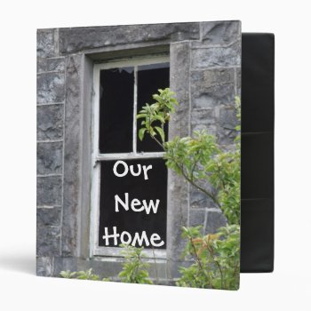 Our New Home Binder by Fanattic at Zazzle
