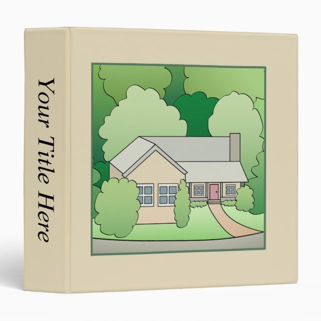 Our New Home Binder (Front/Spine)