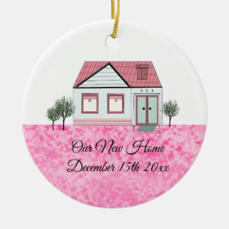 Our New Home Ceramic Ornament