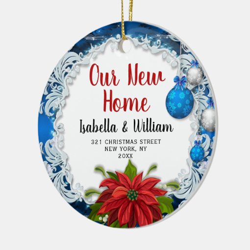 Our New Home Christmas Ornament New Home Gift Zazzle