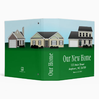 Our New Home Customizable Binder