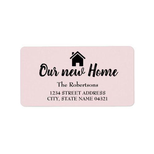 Our New Home Label