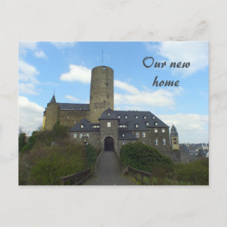 Our new home - We've moved castle cards