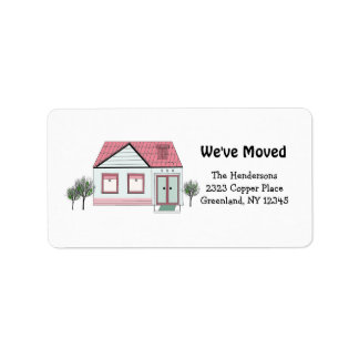 Our New House Address Label