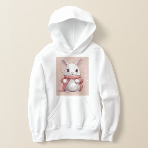  Our Newest Arrival The Bunny Bliss Kids Hoodie Hoodie