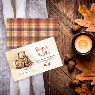 Our Next Chapter Cozy Little Cub Diaper Raffle Enclosure Card
