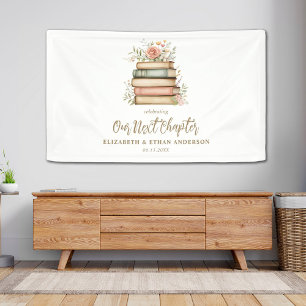 Our Next Chapter Storybook Baby Shower Party Banner