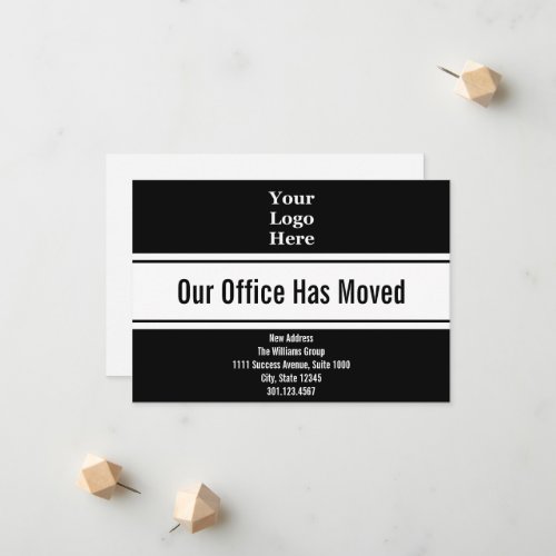 Our Office Has Moved Branded Moving Announcement