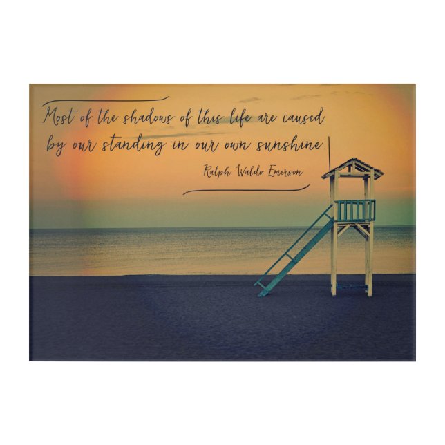 Our Own Sunshine Acrylic Print (Front)