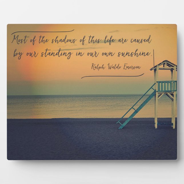 Our Own Sunshine Plaque (Front)