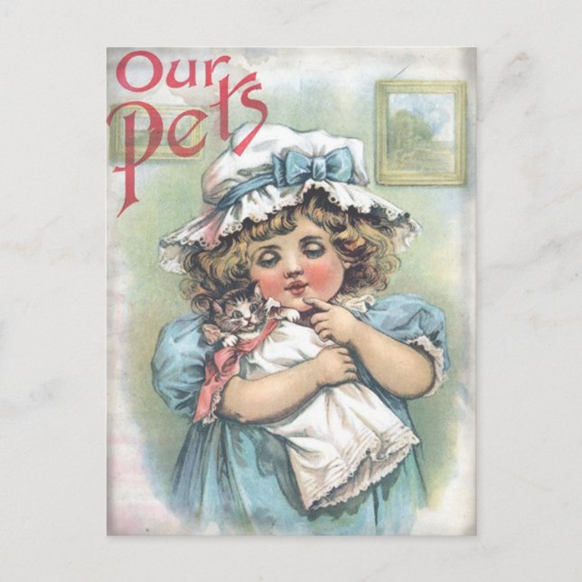 Our Pets Postcard (Front)