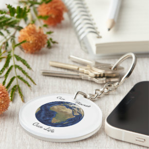 Our Planet Keychain
