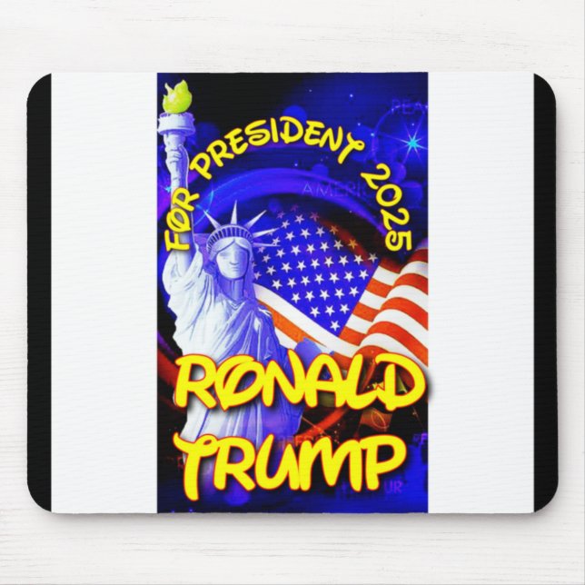 Our President  Mouse Pad (Front)