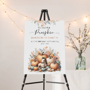 Our Pumpkin Foam Board
