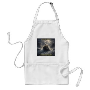 Our refuge & strength adult apron