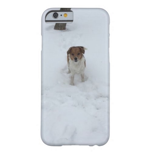 Our Rescue Dog Jack RussellFox Terrier Mix Barely There iPhone 6 Case