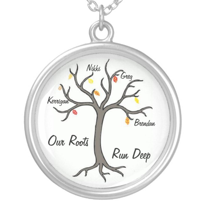 Our Roots Run Deep Custom Necklace
