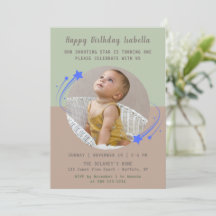 Our Shooting Star is Turning One Photo Birthday 
