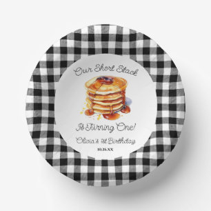 Our Short Stack Pancakes Breakfast Birthday Party Paper Bowls