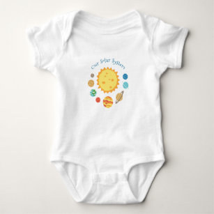Our Solar System Baby Bodysuit