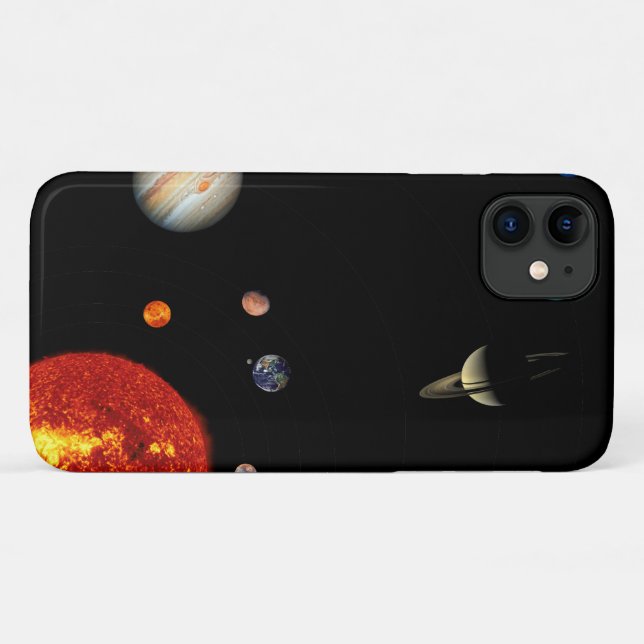 Our solar system Case-Mate iPhone case (Back (Horizontal))