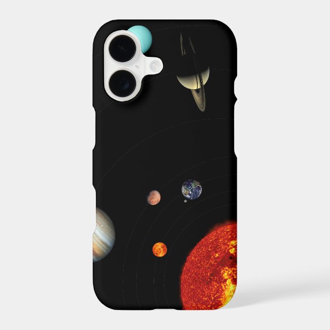 Our solar system iphone case (Back)