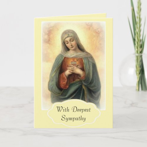 Our Sorrowful Mother Mary Card