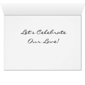 OUR SPECIAL DAY CELEBRATING "ONE YEAR" TOGETHER (Inside Horizontal (Bottom))