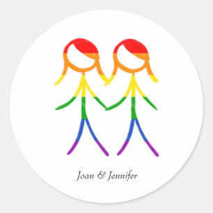 Our Special Day Classic Round Sticker